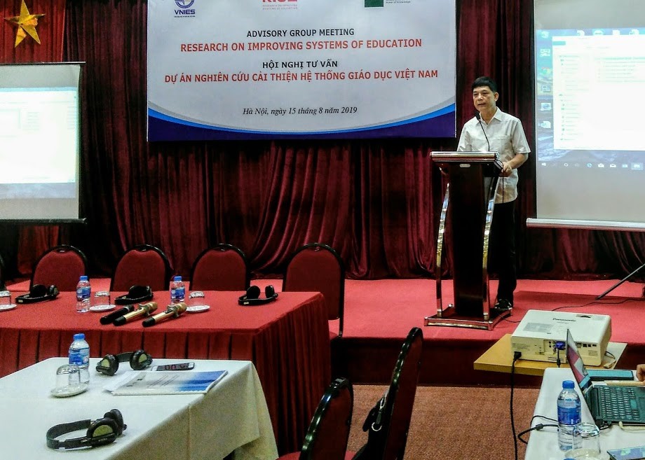Hội nghị tư vấn Dự án “Nghiên cứu cải thiện hệ thống giáo dục Việt Nam” lần 3
